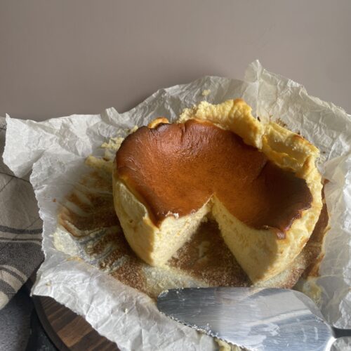 低糖質バスクチーズケーキ