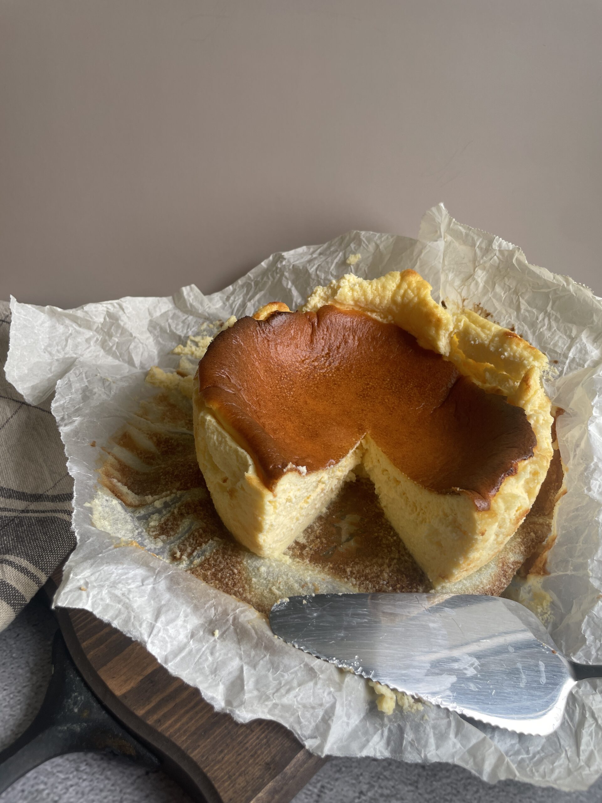 低糖質バスクチーズケーキ