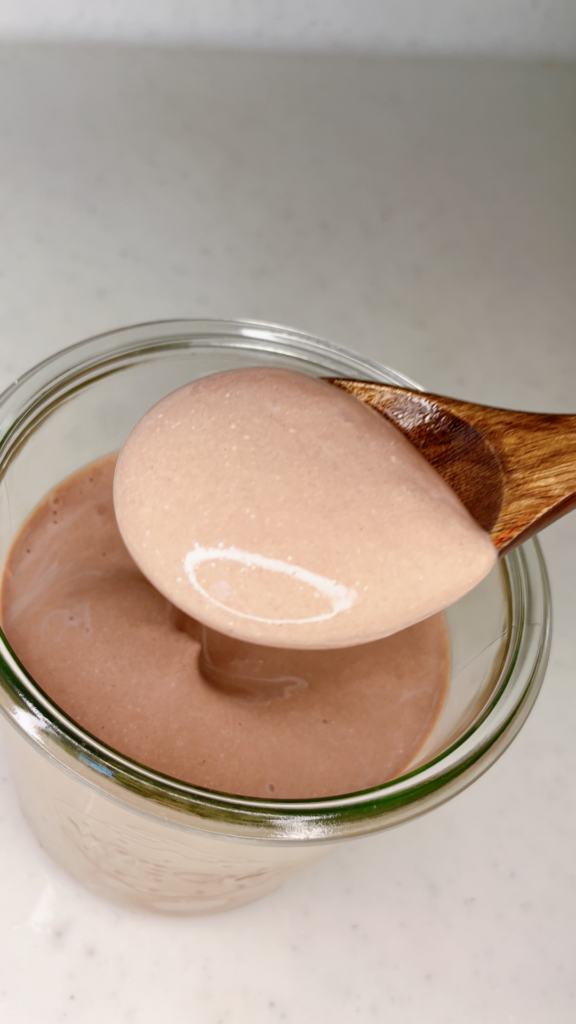 低糖質チョコレートムース