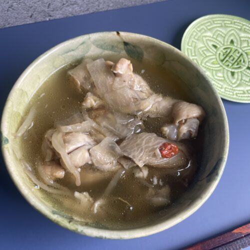 サムゲタン風スープ