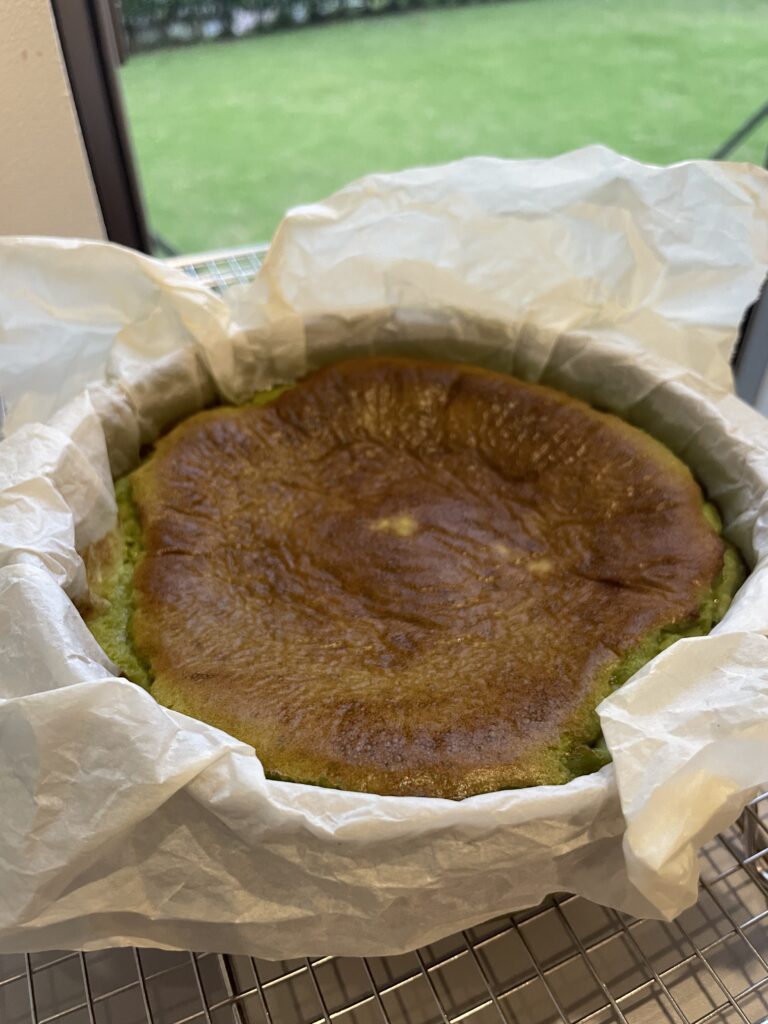 抹茶バスクチーズケーキ