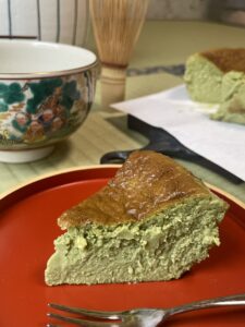 抹茶バスクチーズケーキ