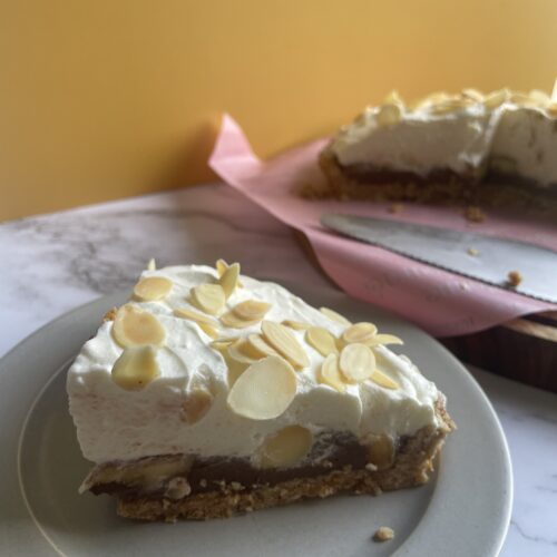 バナナチョコレートクリームパイ